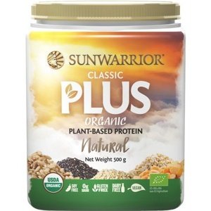 Sunwarrior Protein Classic Plus 375 g - bez příchuti VÝPRODEJ