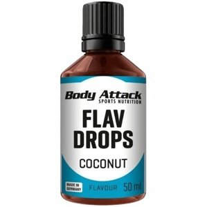 Body Attack Flav Drops 50 ml - Kokos