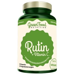 GreenFood Rutin + Vitamin C 60 kapslí