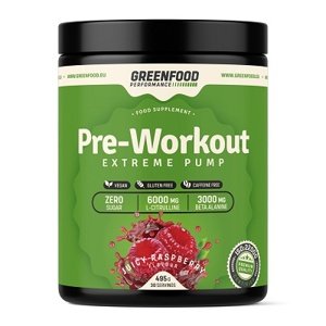 GreenFood Performance Pre-Workout 410 g - mandarinka