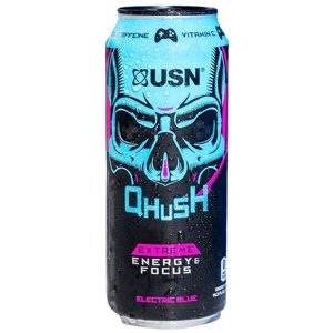 USN (Ultimate Sports Nutrition) USN Qhush Energy drink 500 ml - Gaming VÝPRODEJ (DMT 10.5.2024)