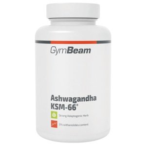GymBeam Ashwagandha KSM-66® 90 kapslí