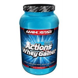 Aminostar Actions Whey gainer 1000 g - vanilka