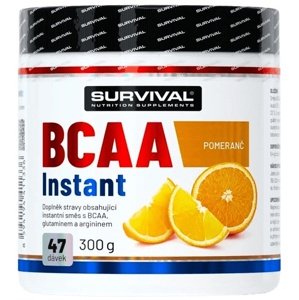 Survival BCAA Instant 300 g - pomeranč