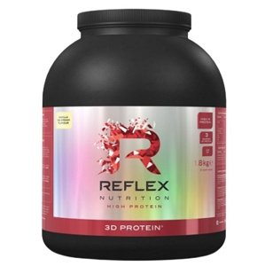 Reflex Nutrition Reflex 3D Protein 1800 g - vanilka + Vitamin D3 100 kapslí ZDARMA