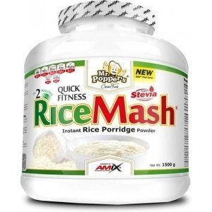 Amix Nutrition Amix Mr.Poppers Rice Mash 600 g - jahoda/jogurt