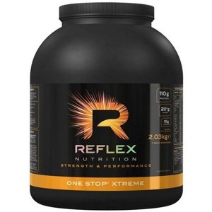 Reflex Nutrition Reflex One Stop XTREME 2030 g - jahoda + Pre-Workout 300g ZDARMA