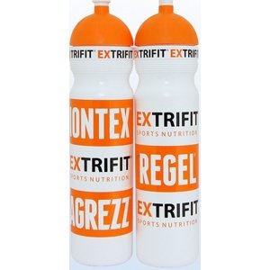 Extrifit Sportovní láhev Bidon 1000 ml - bílá