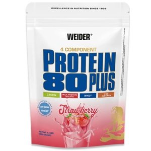 Weider Protein 80 Plus 500 g - jahoda