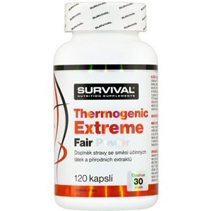 Survival Thermogenic Extreme Fair Power 120 kapslí + Thermogenic Fair Power ZDARMA