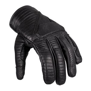 Kožené moto rukavice W-TEC Brillanta  černá  M