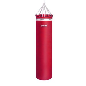 Boxovací pytel SportKO MP01 45x180 cm  červená