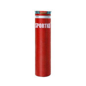 Boxovací pytel SportKO Elite MP0 35x130 cm / 30kg  červená
