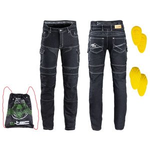 Pánské moto jeansy W-TEC Aredator EVO  černá  36