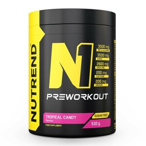 Pre-workout směs Nutrend N1 510 g  tropical candy