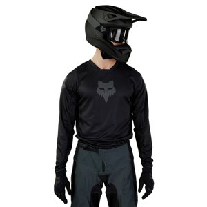 Motokrosový dres FOX 180 Blackout Jersey  Black  S