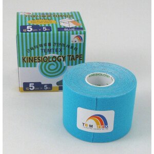 Temtex Kinesio Tape Classic 5 cm x 5 m Barva: modrá