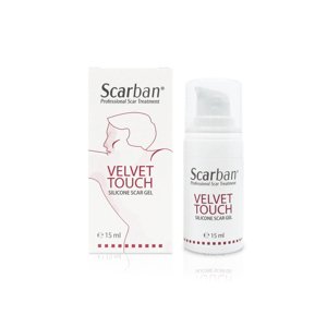 Silikonový gel na jizvy SCARBAN Velvet Touch