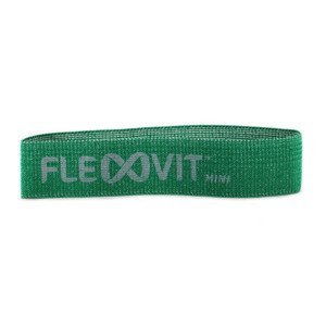 FLEXVIT Posilovací guma Mini Provedení: silná zátěž, zelená