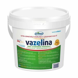 Vitar Vazelina extra jemná bílá Obsah: 400 g
