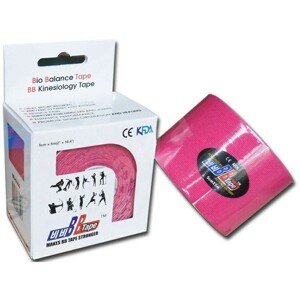 Kineziologický tejp BB Tape z hedvábí Barva: růžová