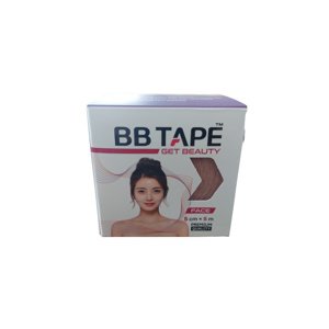 Kineziologický tejp BB Tape H2O Barva: tělová
